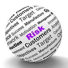 Image showing Risk Sphere Definition Means Dangerous And Unstable