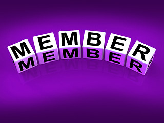 Image showing Member blocks Show Subscription Registration and Membership