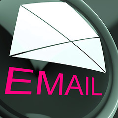 Image showing Email Envelope Shows Sending And Receiving Web Messages