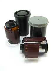 Image showing photo films and boxes