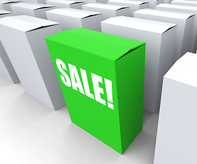 Image showing Sale! Box Shows Selling Retail and Buying