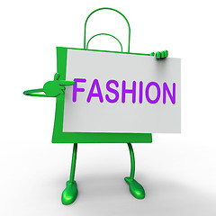 Image showing Fashion Bags Shows Fashionable and Trendy Products