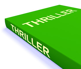 Image showing Thriller Book Shows Books About Action Adventure And Mystery