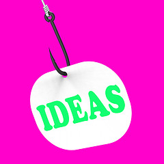 Image showing Ideas On Hook Means Creative Thoughts And Concepts