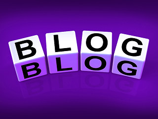 Image showing Blog Blocks Show Webpage Article or Journal