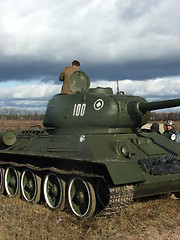 Image showing WWII soviet tank