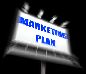 Image showing Marketing Plan Sign Displays  Financial and Sales Objectives