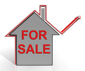 Image showing For Sale House Means Selling Real Estate