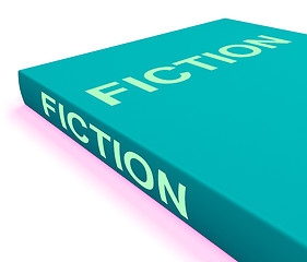 Image showing Fiction Book Shows Books With Imaginary Stories