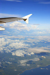 Image showing Aerial view of Bohol coast