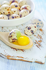 Image showing quail eggs