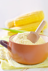 Image showing corn flour