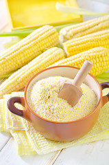 Image showing corn flour