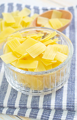 Image showing raw pasta