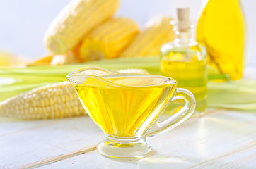 Image showing corn oil