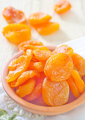 Image showing dried apricots