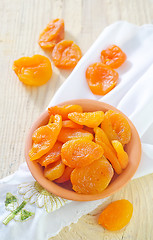 Image showing dried apricots