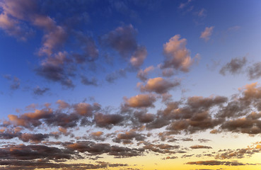 Image showing the sky,  sunset  