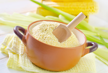 Image showing corn flour