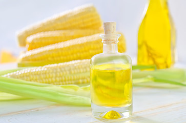 Image showing corn oil