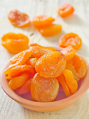 Image showing dried apricots