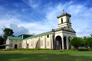 Image showing Filipino village church