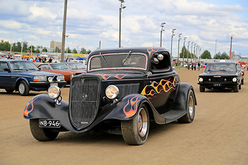 Image showing Tuned up Classic Ford Hot Rod Car