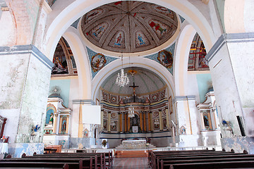 Image showing Historical Filipino Church interior