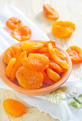 Image showing dried apricots