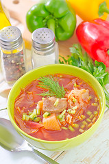 Image showing fresh soup