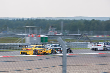 Image showing DTM (Deutsche Tourenwagen Meisterschaft) on MRW (Moscow RaceWay), Moscow, Russia, 2013-08-04