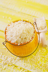 Image showing raw rice