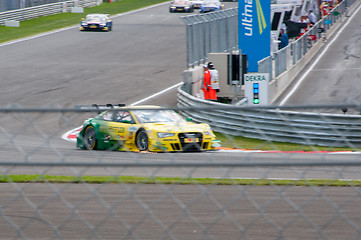 Image showing DTM (Deutsche Tourenwagen Meisterschaft) on MRW (Moscow RaceWay), Moscow, Russia, 2013-08-04