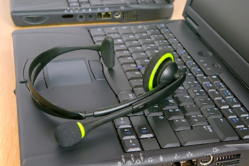 Image showing Call or support center gear