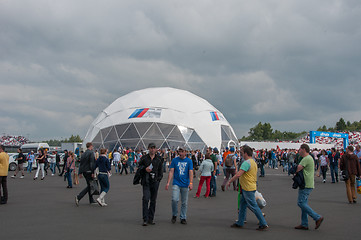 Image showing DTM (Deutsche Tourenwagen Meisterschaft) on MRW (Moscow RaceWay), Moscow, Russia, 2013-08-04