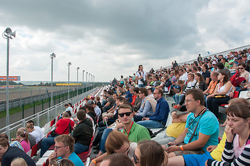 Image showing DTM (Deutsche Tourenwagen Meisterschaft) on MRW (Moscow RaceWay), Moscow, Russia, 2013-08-04