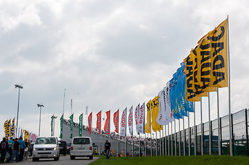 Image showing DTM (Deutsche Tourenwagen Meisterschaft) on MRW (Moscow RaceWay), Moscow, Russia, 2013-08-04