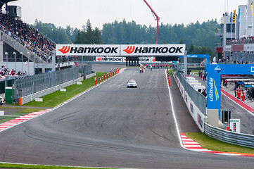 Image showing DTM (Deutsche Tourenwagen Meisterschaft) on MRW (Moscow RaceWay), Moscow, Russia, 2013-08-04