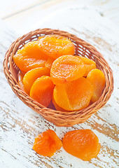 Image showing dry apricots