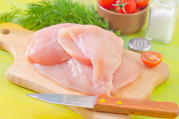 Image showing chicken fillet