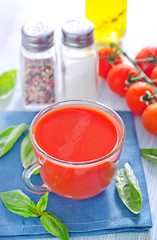 Image showing tomato juice