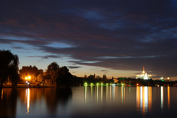 Image showing Bucharest evening