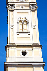 Image showing  building  clock tower in italy europe   and  