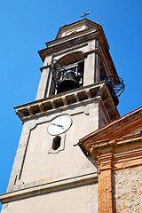 Image showing  building  clock tower in italy europe  