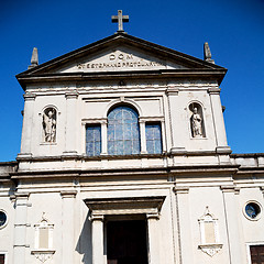 Image showing heritage  old architecture in italy europe milan religion       