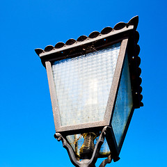 Image showing abstract europe in the sky of italy lantern and  illumination