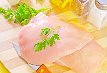 Image showing chicken fillet