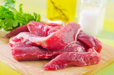 Image showing raw meat