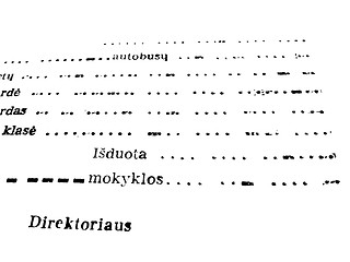 Image showing Typewrite text