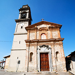 Image showing heritage  old architecture in italy europe milan religion       